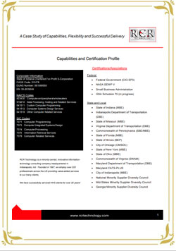 Capabilities and Certifications Profile Final 2014 Thumnail